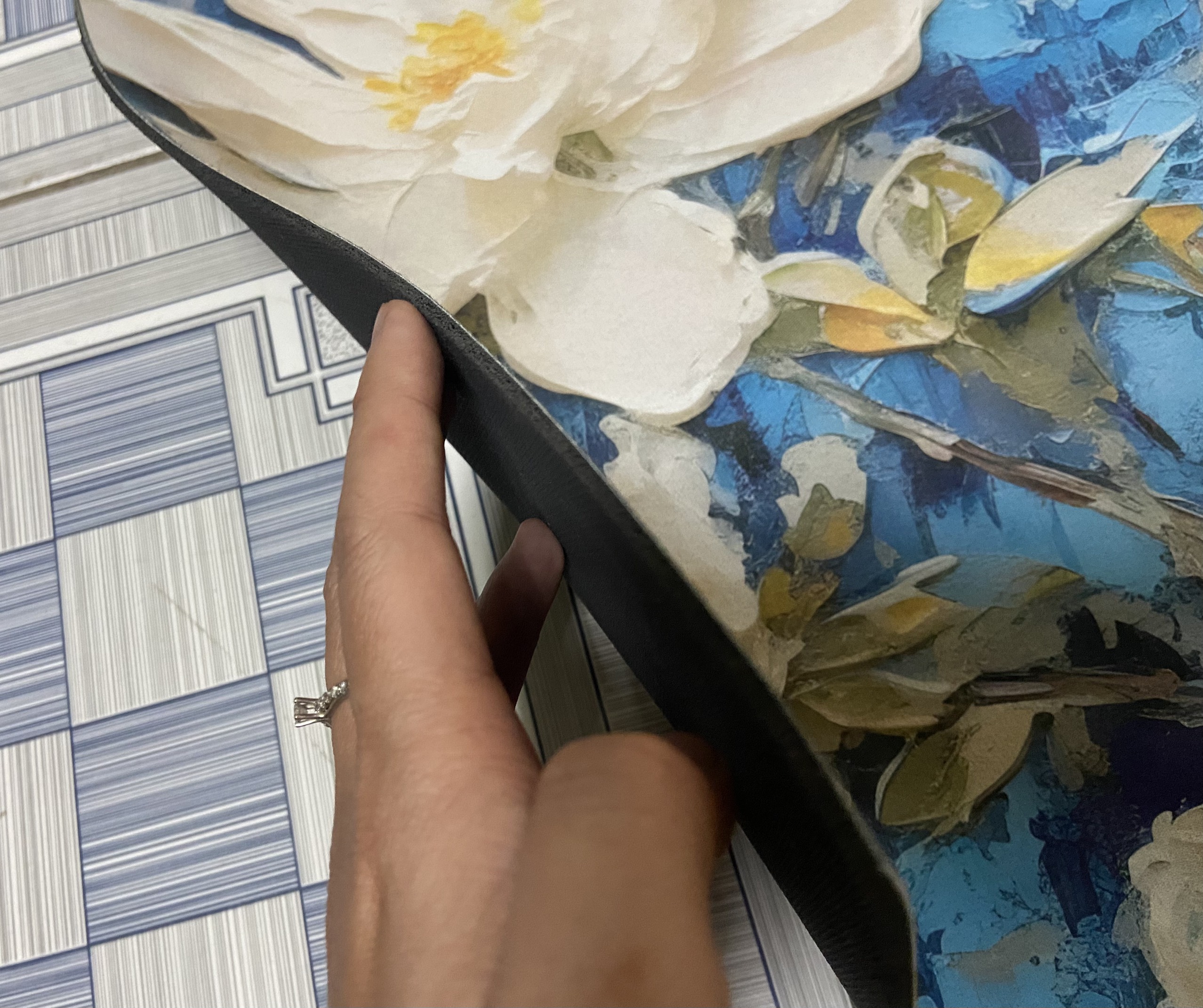 Thảm Lau Chân, Lót Sàn Nhà Tắm - Thảm Silicon 3D cực đẹp, thấm hút nước - 40x60cm - 50x80cm
