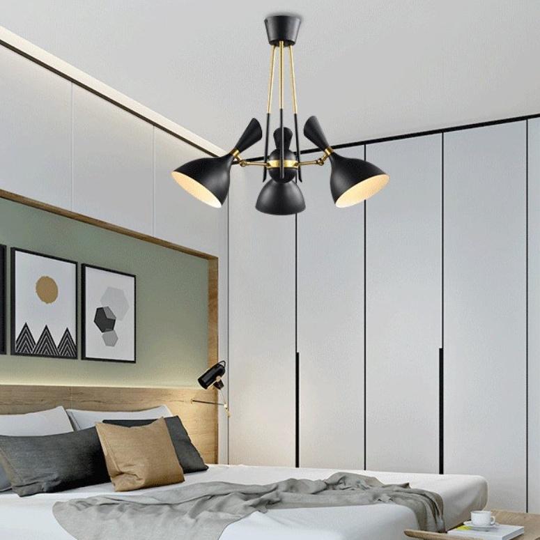 Đèn chùm EMILY phong cách Bắc Âu 3 tay hiện đại, cao cấp trang trí nhà cửa, quán cafe