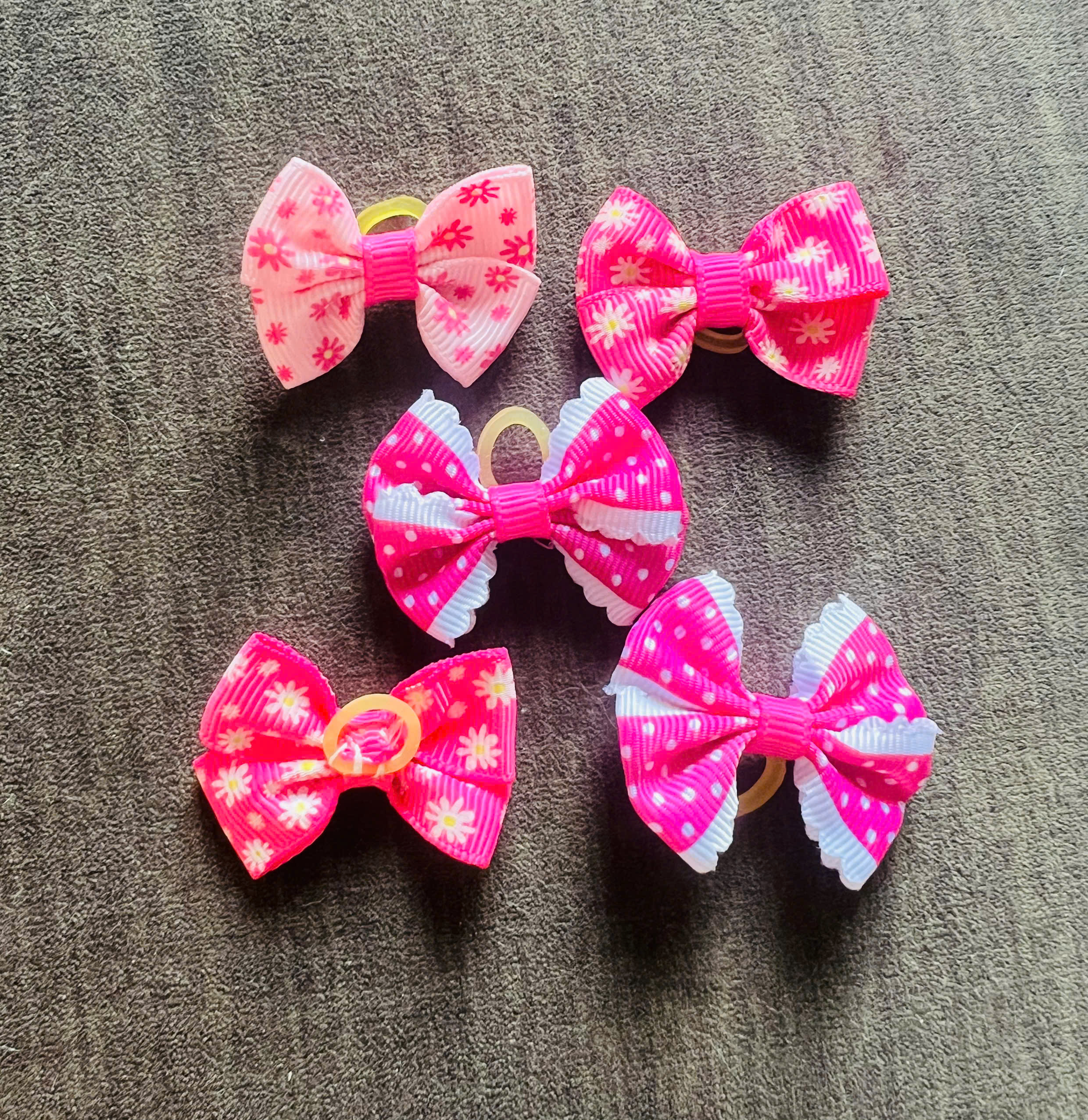 NƠ KẸP TÓC CÀI TÓC THỜI TRANG DỄ THƯƠNG 05 CHO THÚ CƯNG CHÓ MÈO