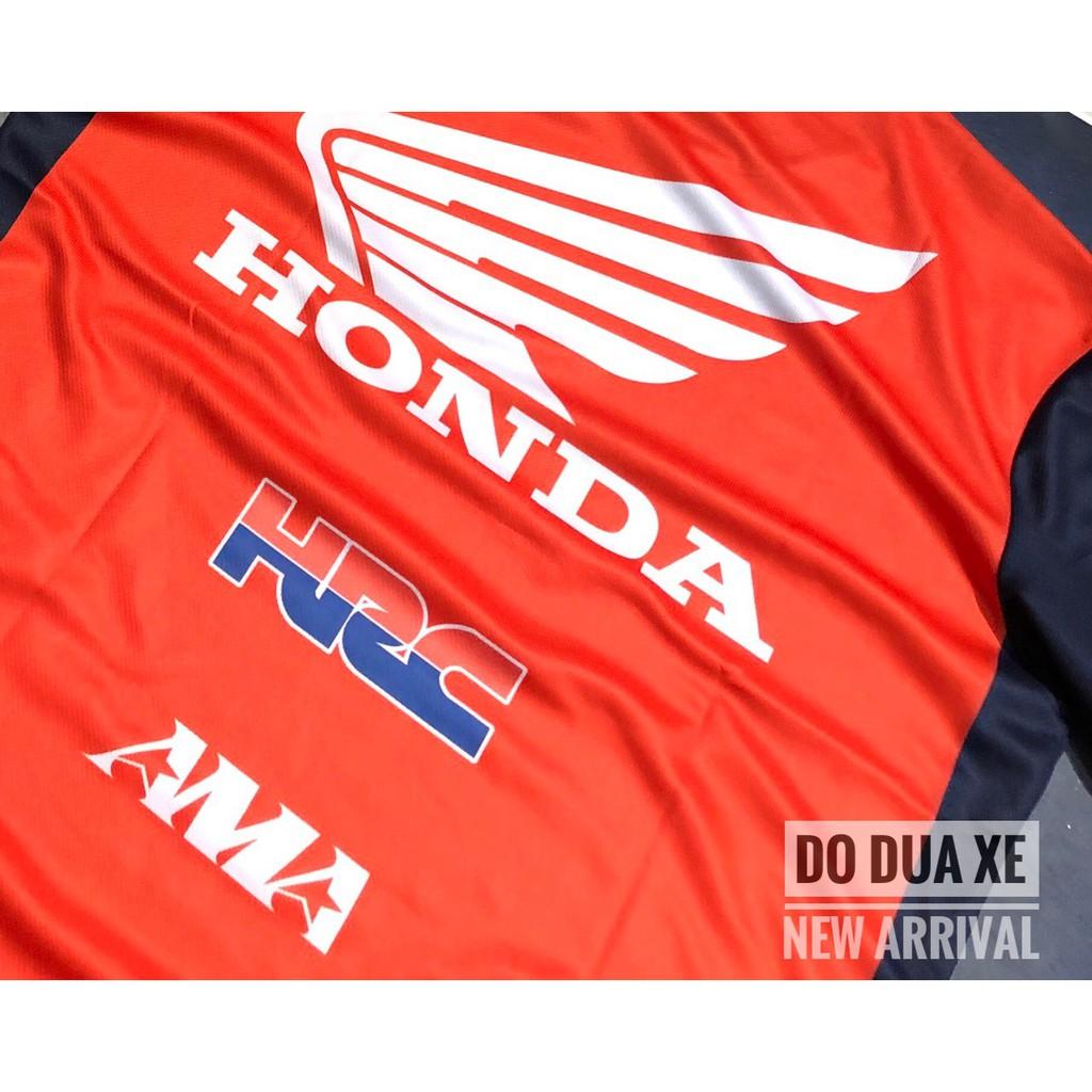 Áo thun đua xe Honda_HRC
