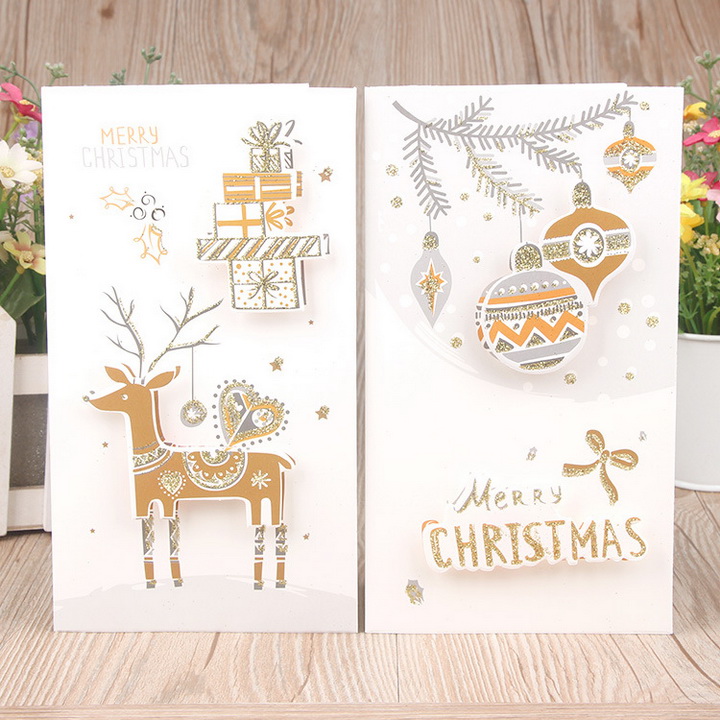 Thiệp Giáng Sinh Noel Merry Christmas Mẫu Ngẫu Nhiên