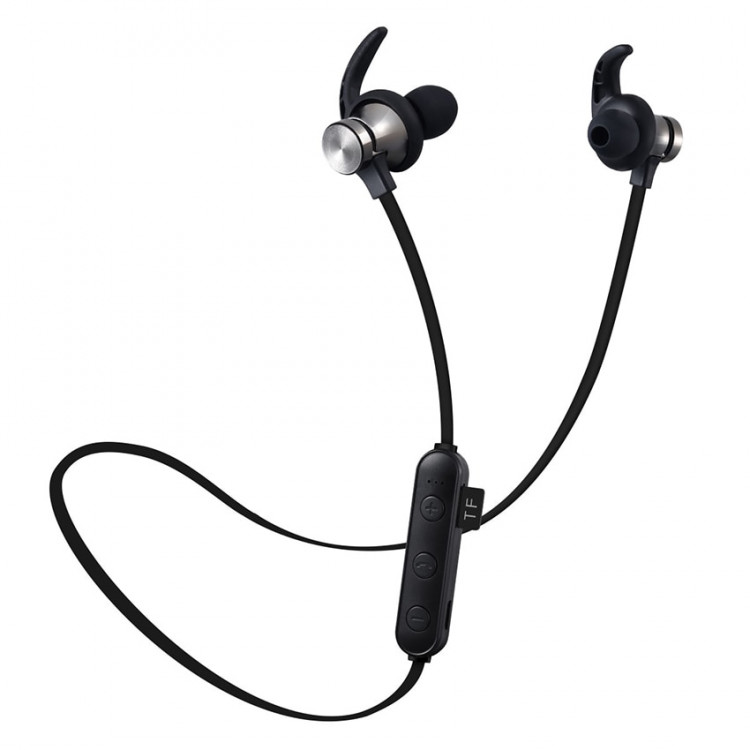 Aimitek XT-22 Magnetic Bluetooth Earbuds-black
