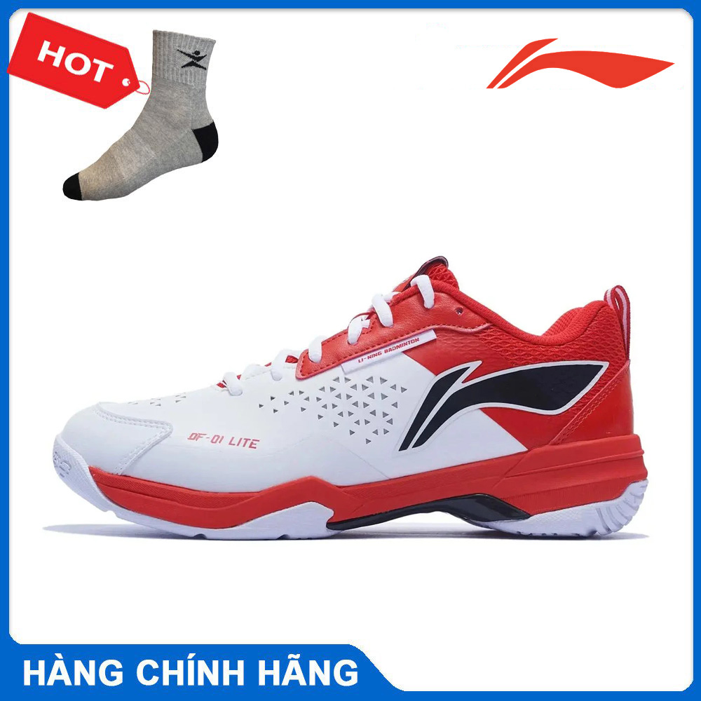 Giày cầu lông lining chính hãng phục hồi hấp thụ sốc Blade LITE chuyên nghiệp AYZT005 cho nam mẫu mới có 2 màu lựa chọn-tặng tất thể thao bendu