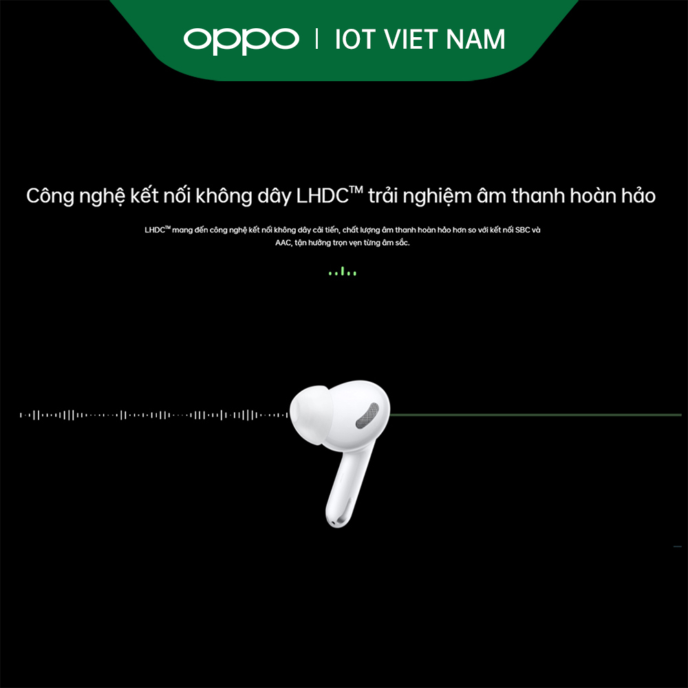 Tai Nghe Không Dây True Wireless OPPO Enco X | Hàng Chính Hãng - Màu Trắng
