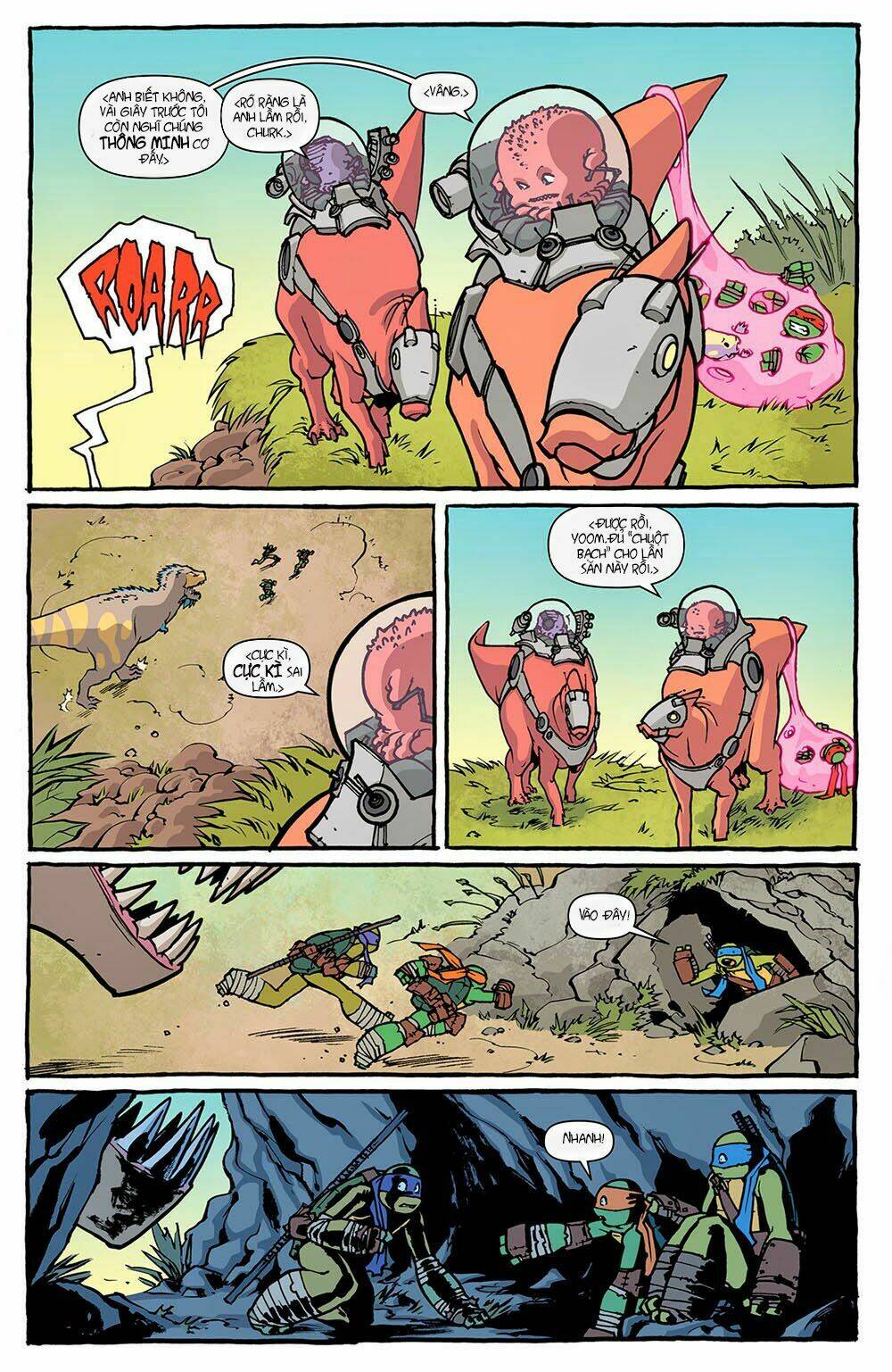 teenage mutant ninja heroes: turtles in time chapter 1 8