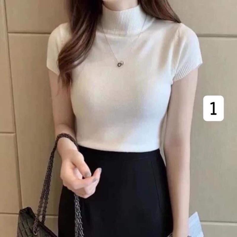 QC243 ÁO LEN NGẮN TAY