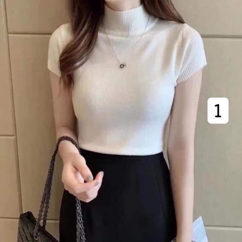 QC243 ÁO LEN NGẮN TAY