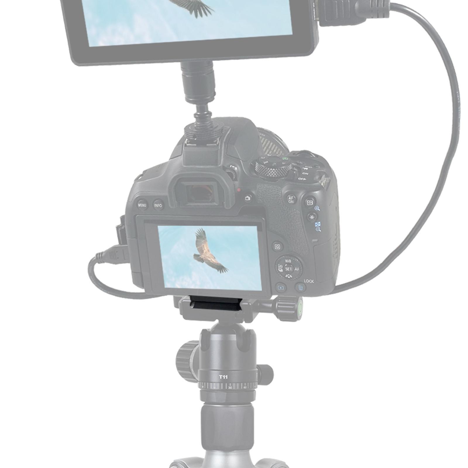 Replacement Quick Release Plate Camera Mount Adapter Clamp for Digital Camera Slr