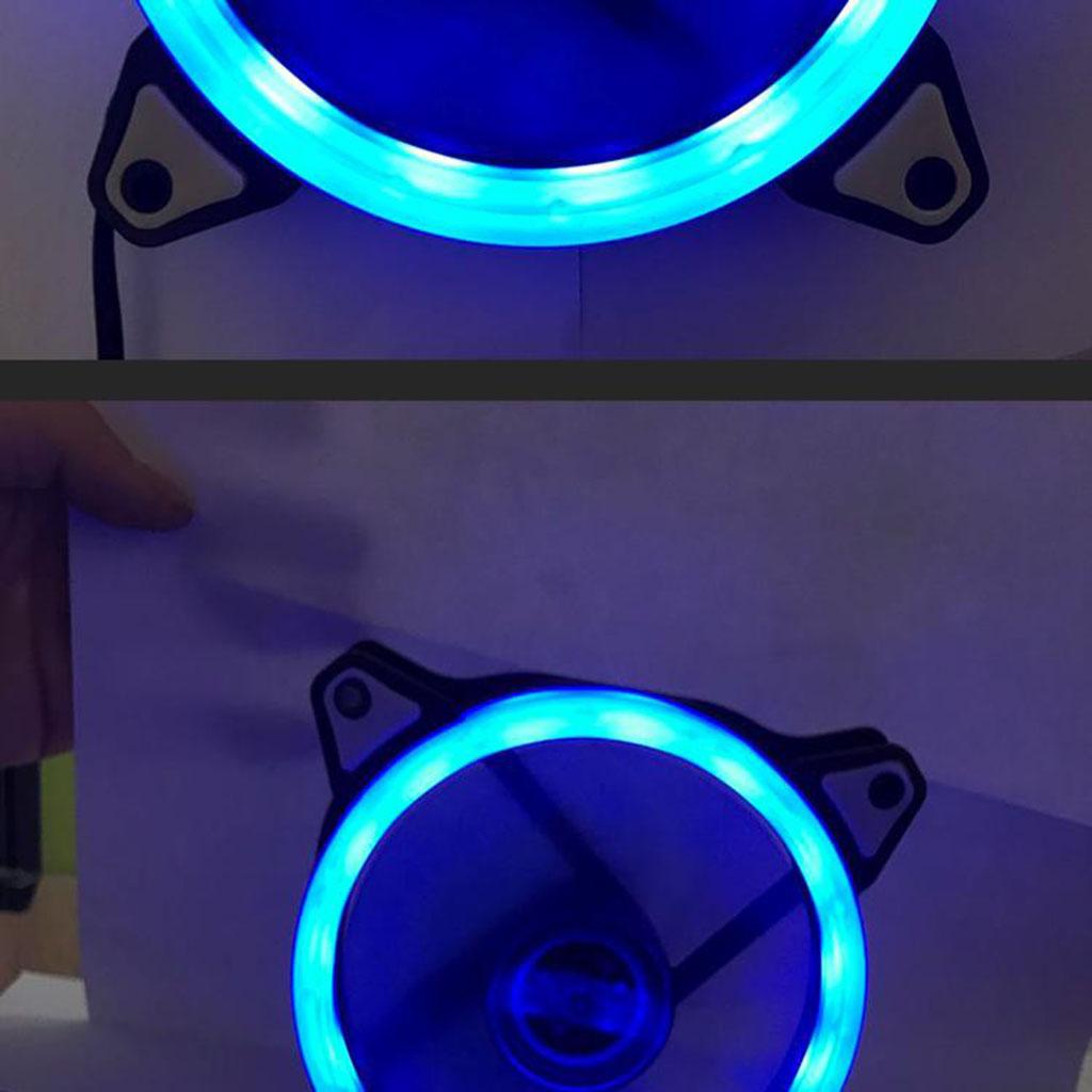 4/3Pin 120mm Computer LED Case Cooling Fan