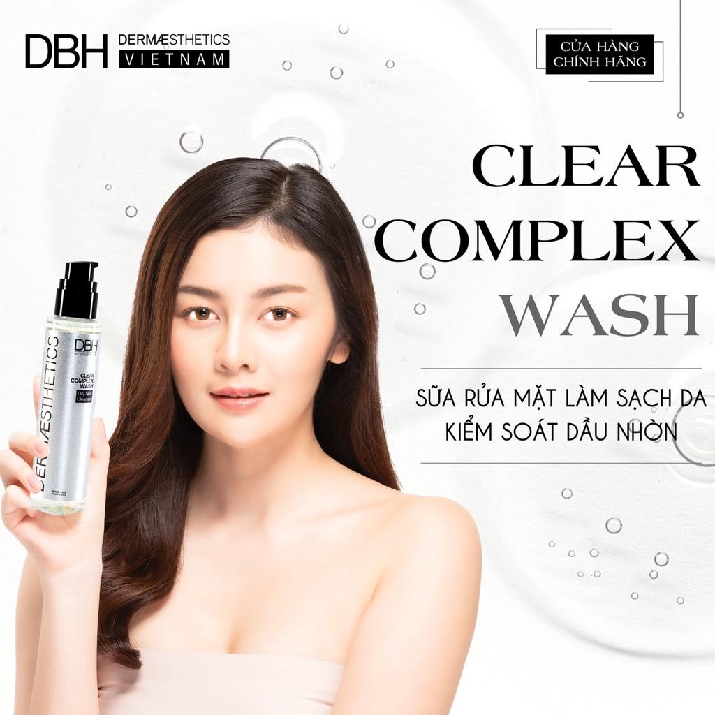 SỮA RỬA MẶT DÀNH CHO DA DẦU MỤN TRỨNG CÁ CLAER COMPLEX WASH DBH 180ML