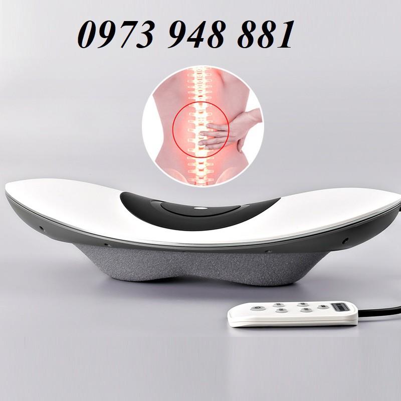 Máy massage vùng eo, thắt lưng, kéo dãn cột sống, rung, nhiệt 01
