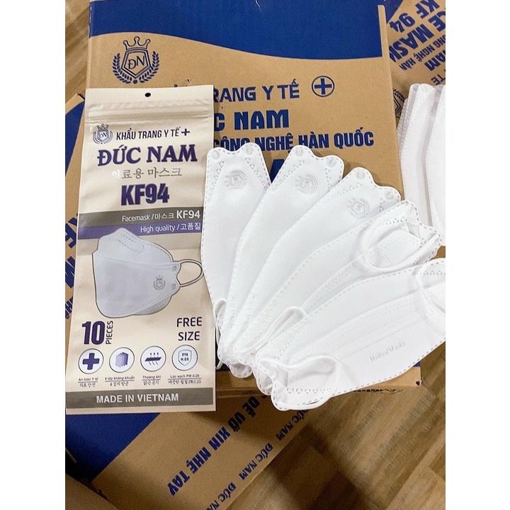 Khẩu trang y tế 4D Mask KF94 thương hiệu Đức Nam - sản xuất theo công nghệ Hàn Quốc