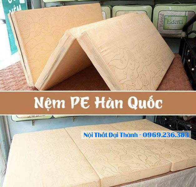 Nệm PE Hàn Quốc giá siêu rẻ size từ 1m đến 1m8