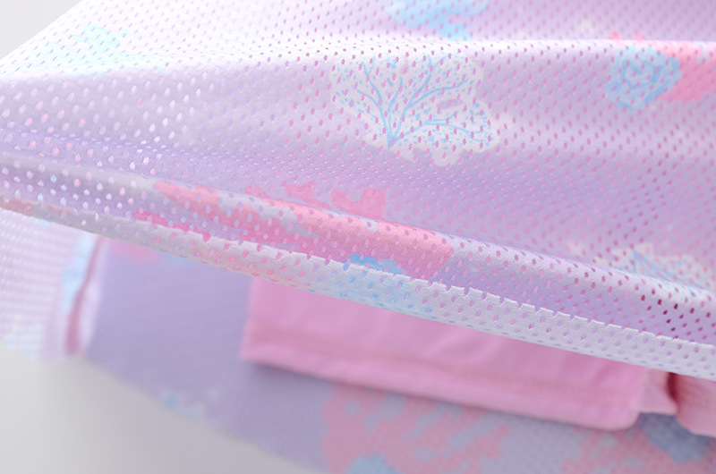 Bộ đồ bơi bé gái tay dài và váy họa tiết nàng tiên cá xinh xắn, đồ bơi, đồ tắm biển, lặn biển ngắn san hô