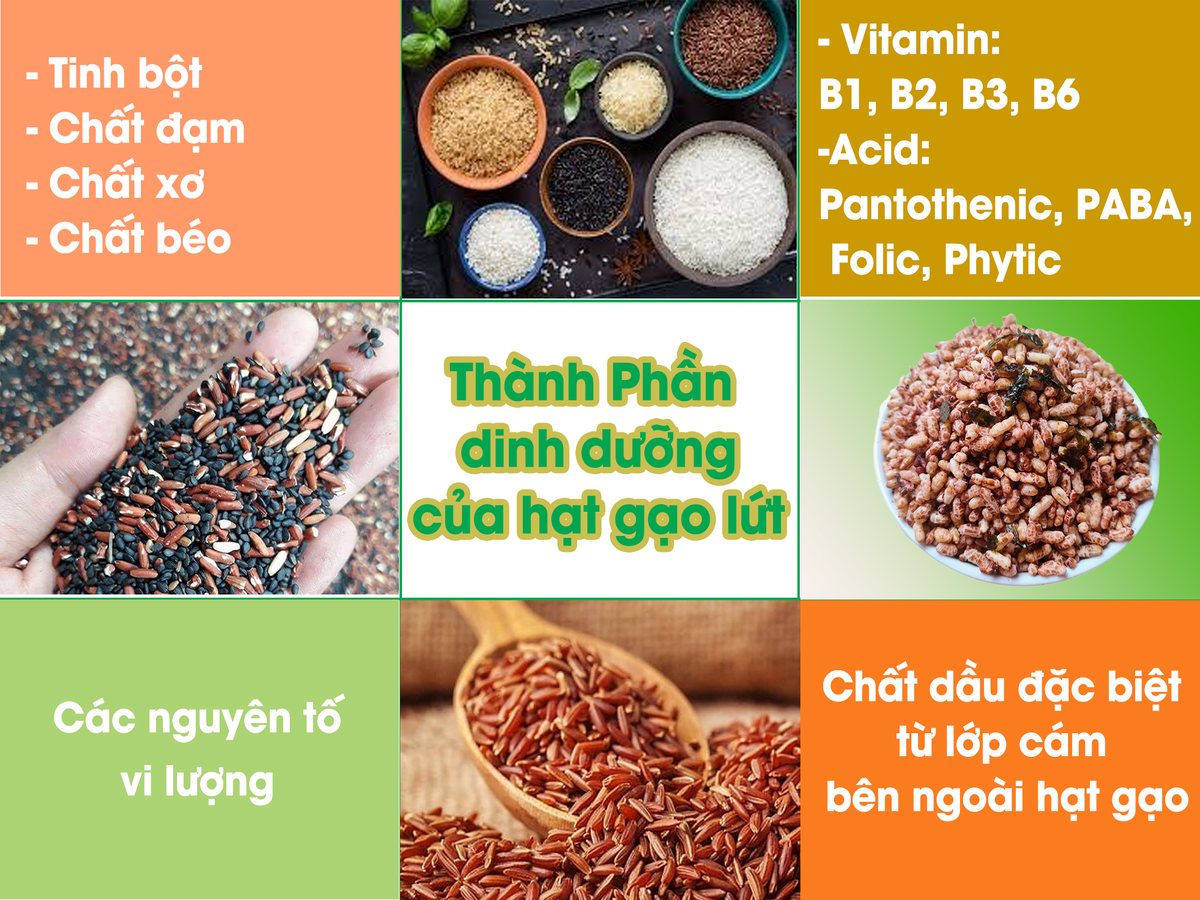 Gạo Lứt Rang Không Tỏi Dương Cát 300g