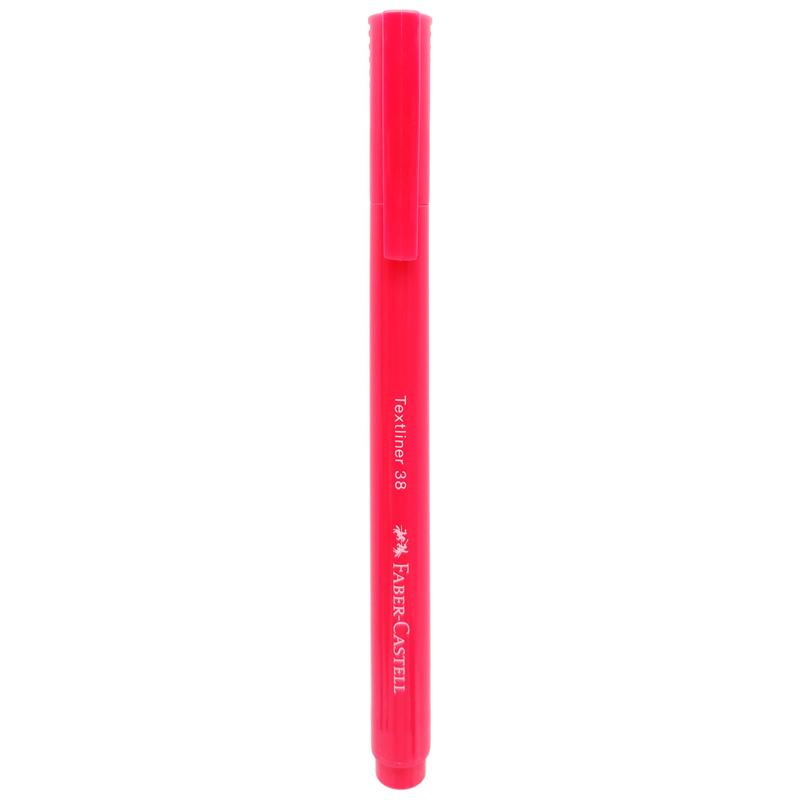 Bút Dạ Quang Textliner 38 - Faber-Castell 157721 - Mực Đỏ