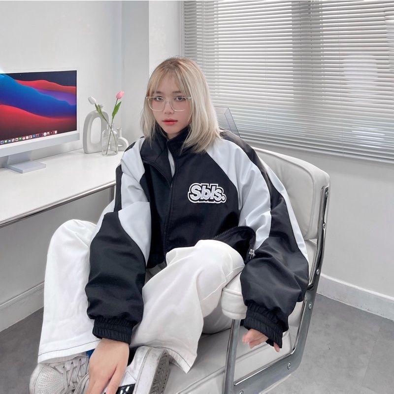 Áo khoác dù 2 lớp form rộng phối màu Gió nam nữ kiểu sơ mi, áo gió 2 lớp form rộng unisex phong cách ulzzang
