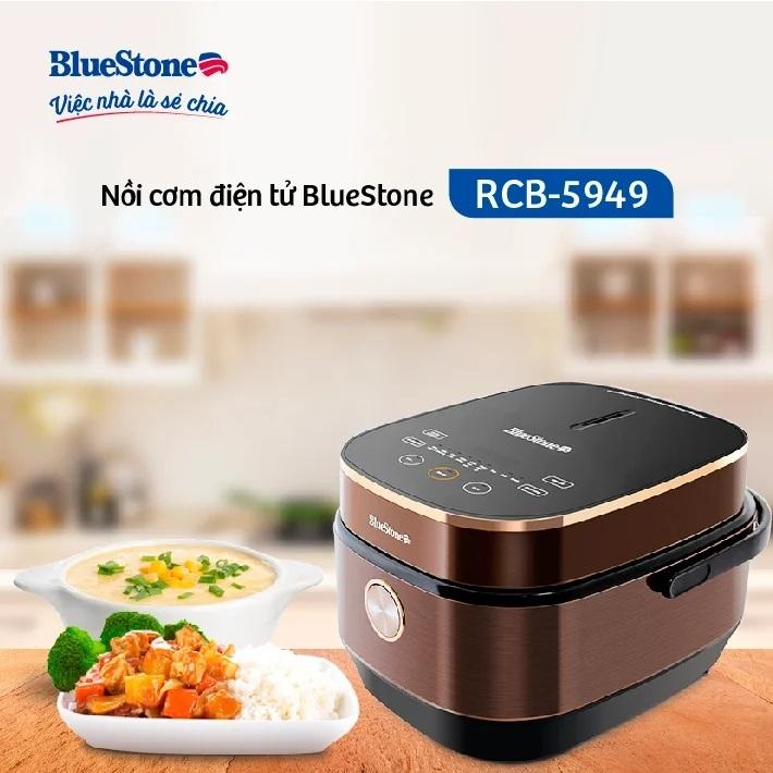 Nồi Cơm Điện BlueStone RCB-5949, 1.5 Lít 860W, Hàng Chính Hãng