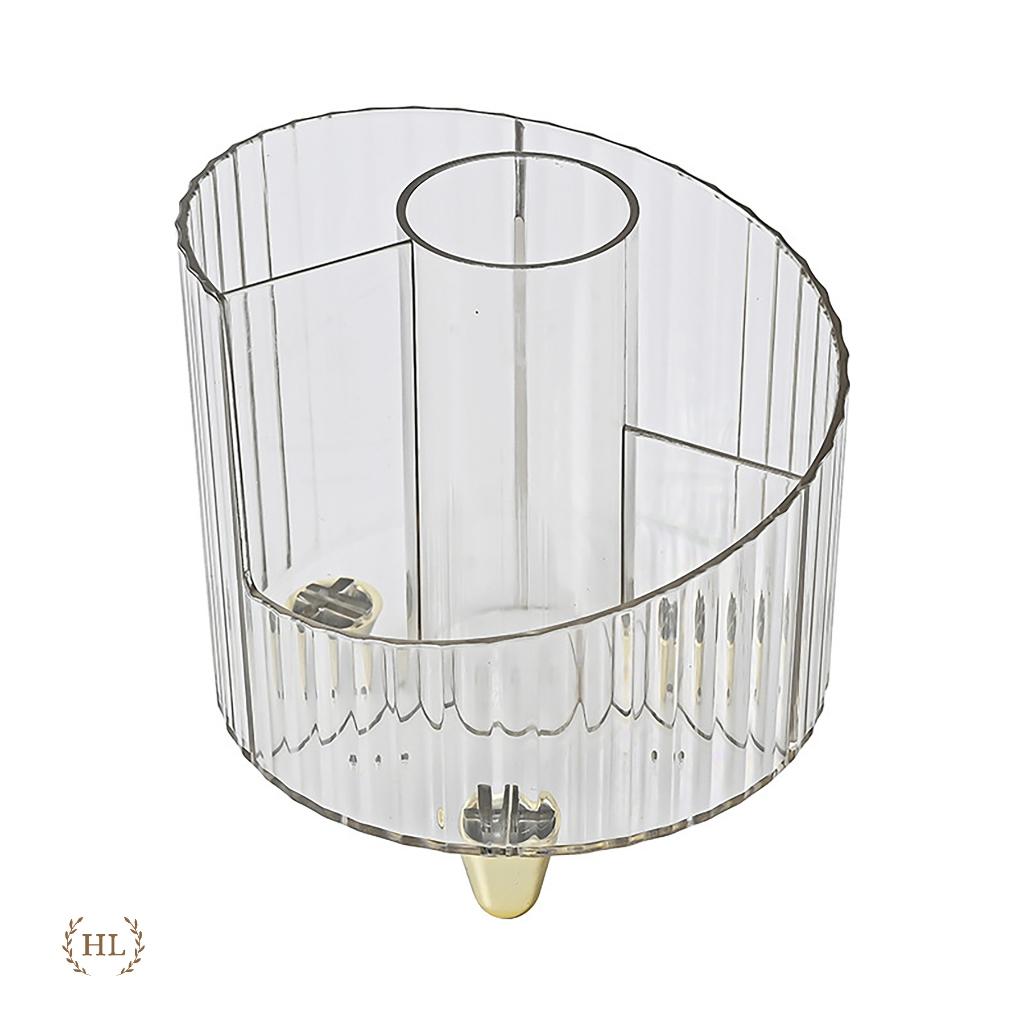 Kệ đựng cọ mỹ phẩm - cắm đũa thìa chất liệu nhựa Mica cao cấp