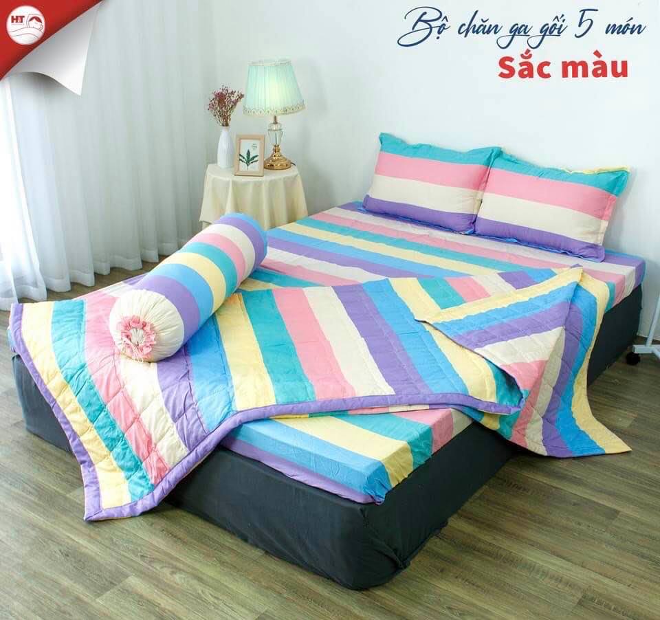 Bộ Chăn Ga Gối Cotton Hè Thu Giá Rẻ