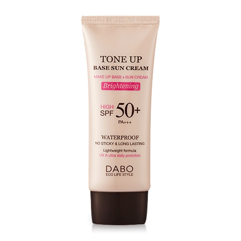 Kem chống nắng trang điểm Dabo Tone Up Base Sun Cream Hàn Quốc 70ml + Móc khoá