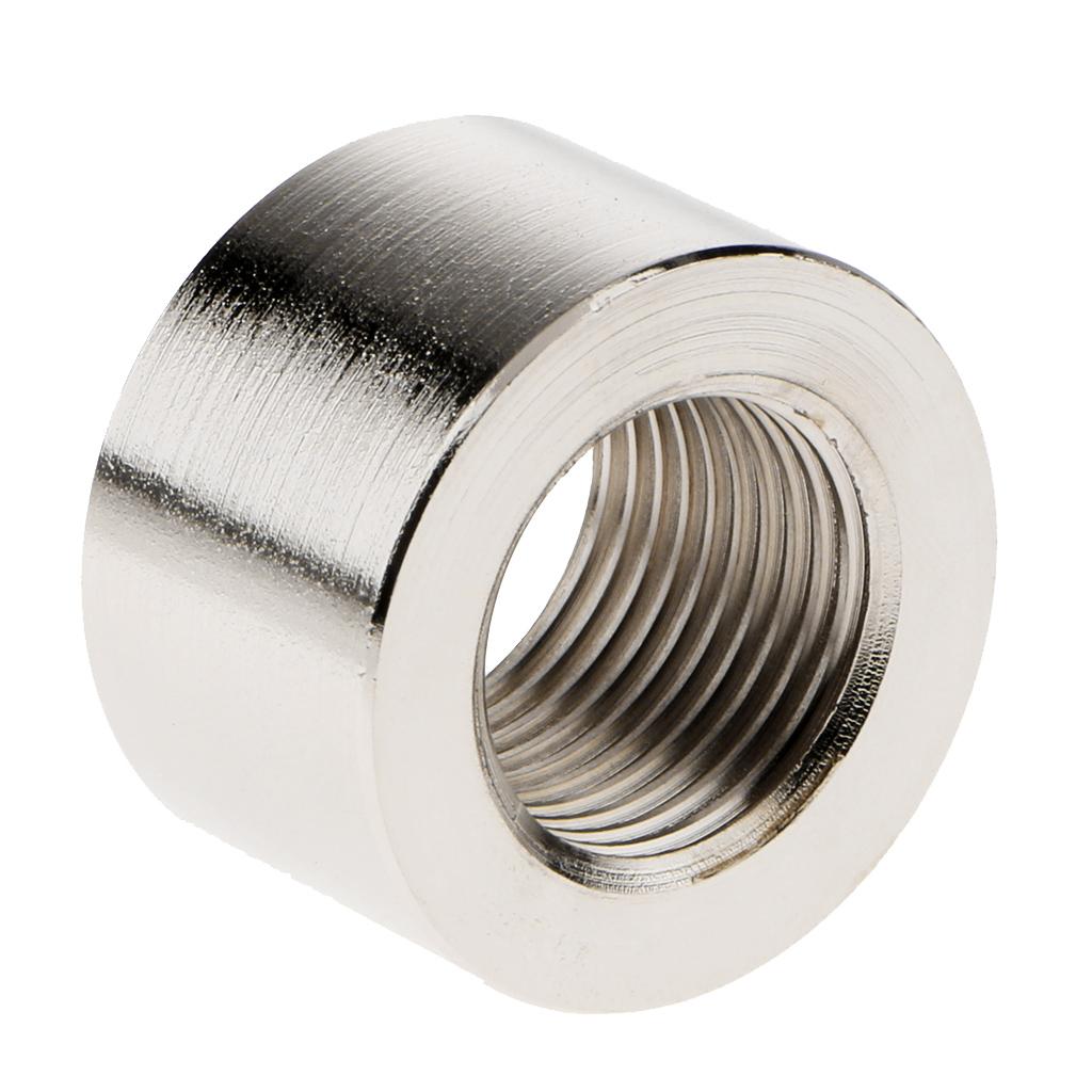 M18x1.5mm O2 Cảm Biến Oxy Bung Adapter Ống Xả Căn Cứ Hạt Thép Không Gỉ 304