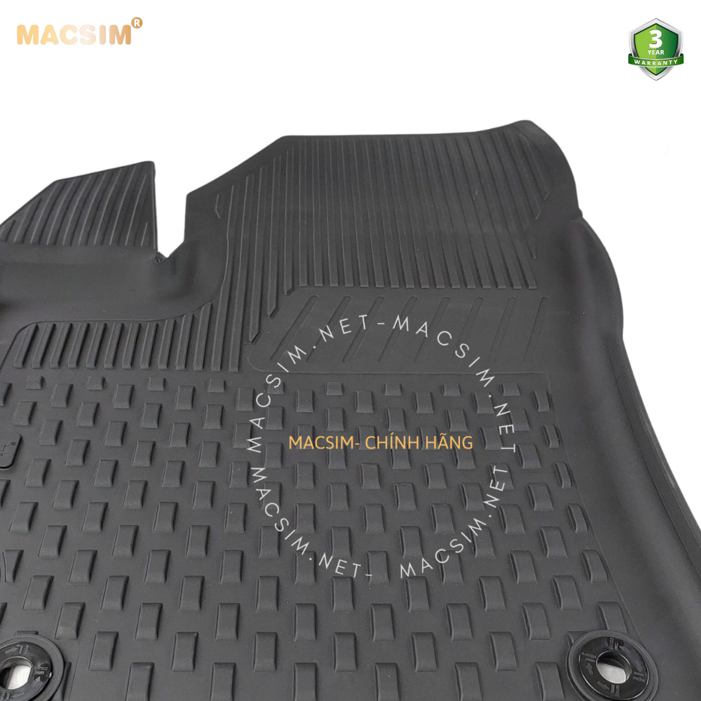 Thảm lót sàn ô tô nhựa TPE Silicon Toyota Altis 2022+  Nhãn hiệu Macsim