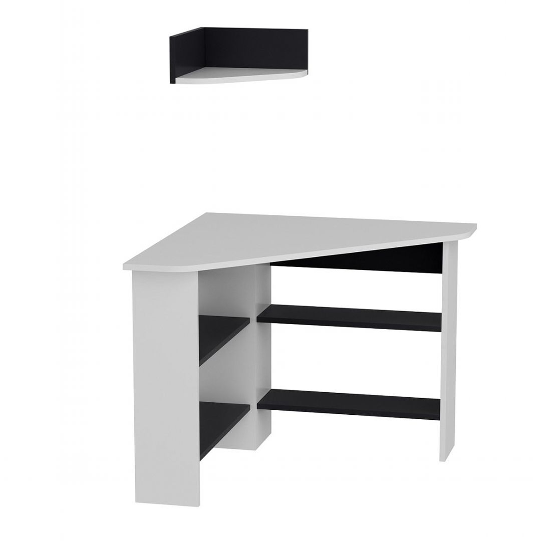 Bàn vi tính gỗ thiết kế tiện lợi SMLIFE Deadpool