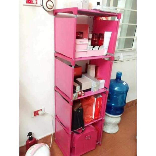 Kệ sách lắp ghép thông minh / Kệ để đồ đa năng 4 tầng