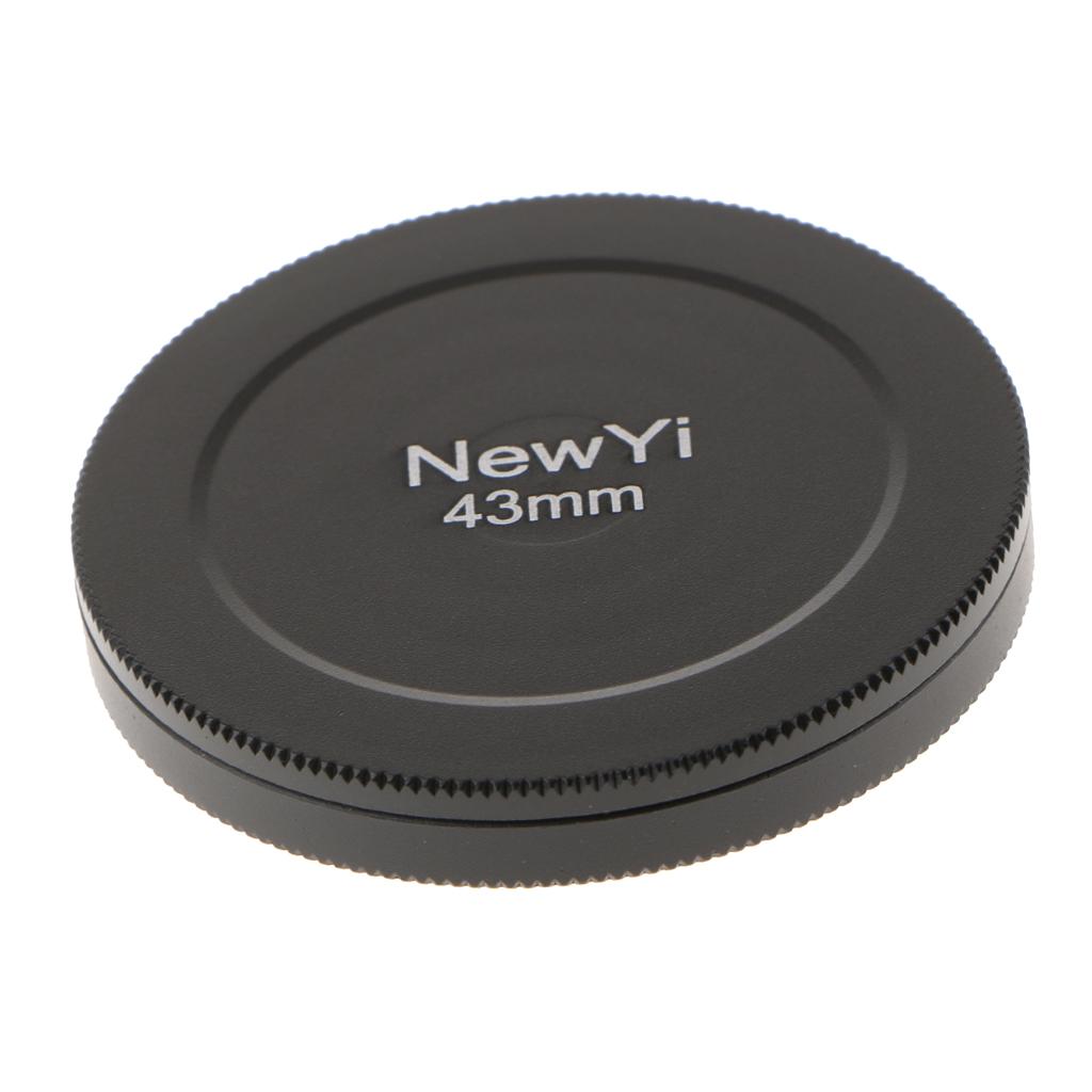 43 mm/1.69 inch Metal UV CPL Filter Case Protection Box Lens Cover Stack Storage Cap