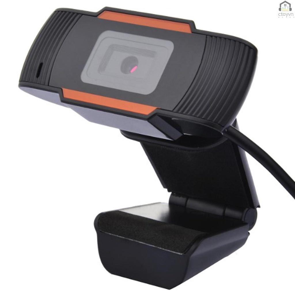 Webcam C3 720P cổng USB độ phân giải cao kèm micro hỗ trợ phát sóng trực tuyến