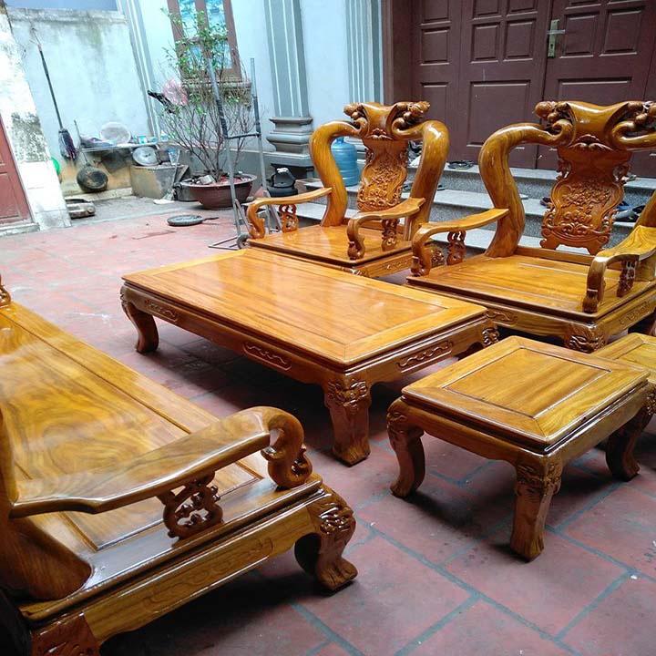 Bộ bàn ghế minh quốc đào lim nam phi