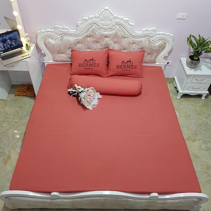 Set ga gối hè đũi mát lạnh 4 món