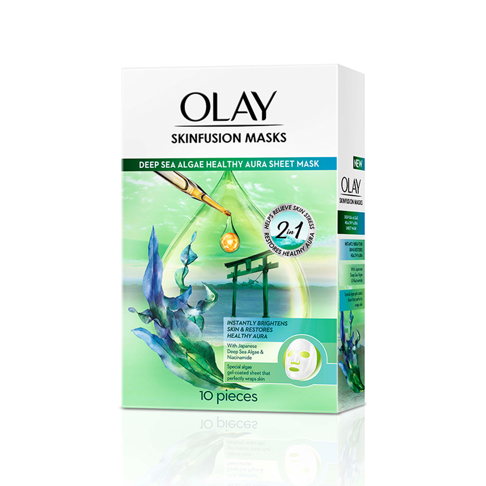 Mặt Nạ Dưỡng Da Olay Tinh Chất Tảo Biển