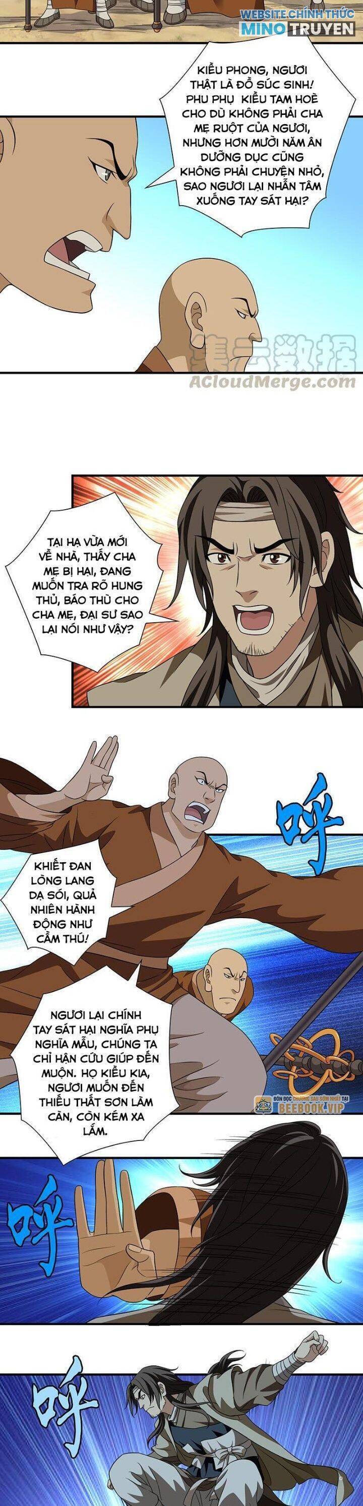 thiên long bát bộ webtoon chapter 110 9
