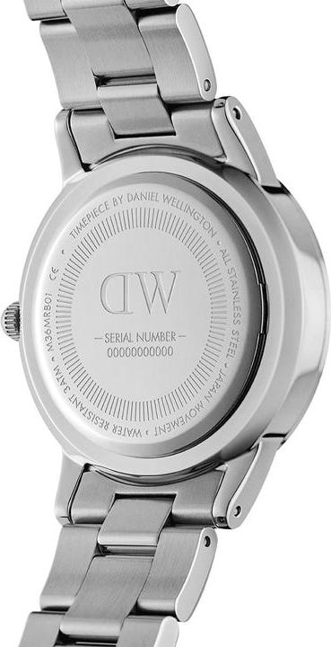 Đồng hồ nam Daniel Wellington Iconic Link Silver White 36mm DW00100203