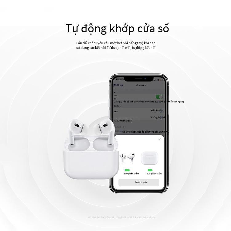 Tai nghe Bluetooth ba thế hệ bùng nổ đặc biệt có thể được bật lên và đổi tên Tai nghe Bluetooth không dây giao thức 5.0 Có thể tùy chỉnh khả năng khử tiếng ồn chủ động