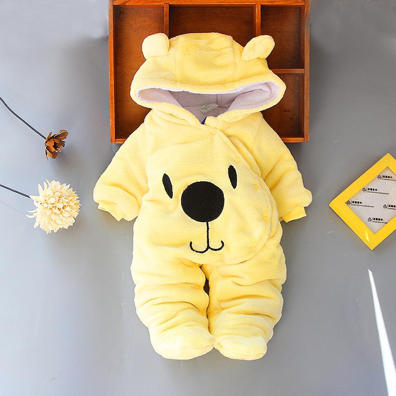 Cho Bé Mùa Đông Áo Liền Quần Sơ Sinh Áo Khoác Cho Bé Gái Quần Áo Cotton Quần Áo Trẻ Em Baby Rompers Bé Trai Jumpsuit Cách Mặc Quần Áo Cho Trẻ Sơ Sinh