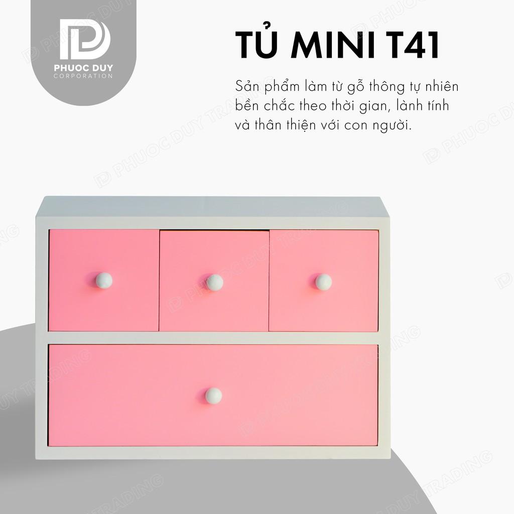 Tủ mini để bàn đa năng - Tủ nữ trang mỹ phẩm T41