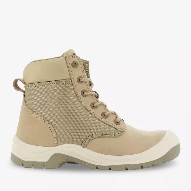[Hàng Chính Hãng] Giày Bảo Hộ Safety Jogger Rush Sand Da Chất Lượng Cao, Chống Va Đập Mạnh, Chống Đâm Xuyên