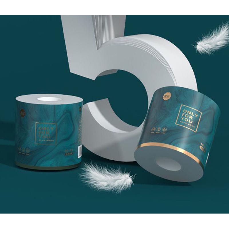 Cuộn giấy lụa 4 lớp có lõi mềm mịn và dai