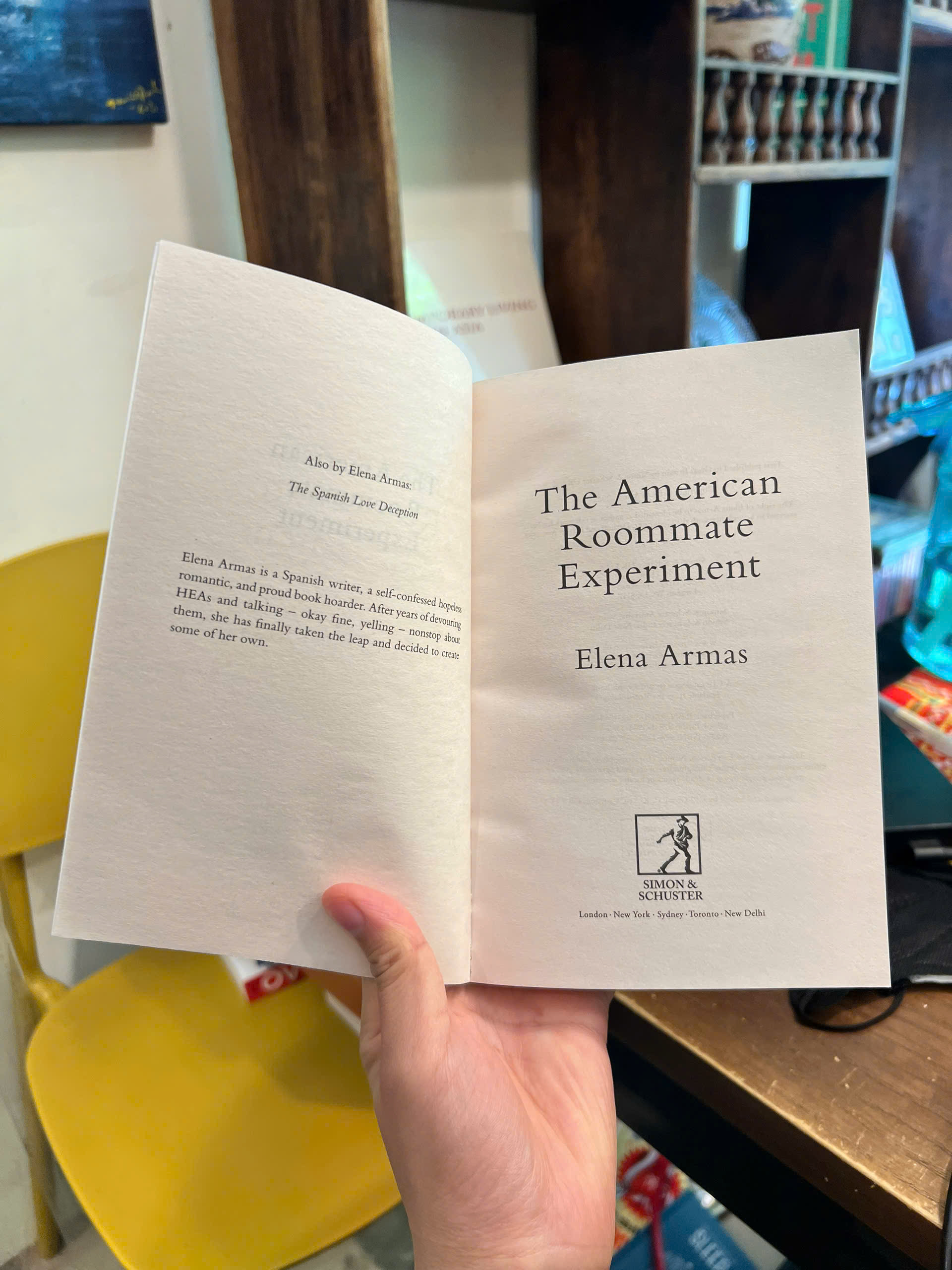 Sách - The American Roommate Experiment by Elena Armas | Contemporary Romance / Ngoại văn Nhập khẩu