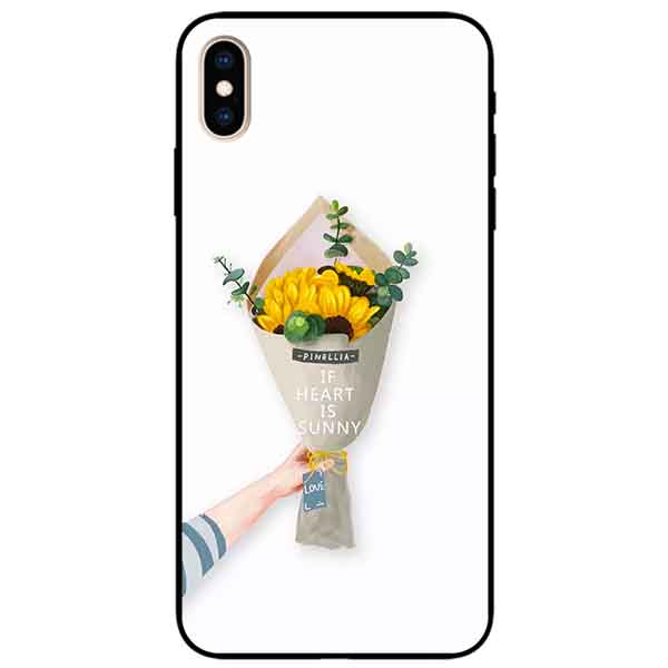 Ốp lưng in cho Iphone X/ Xs Mẫu Bó Hoa Hướng Dương