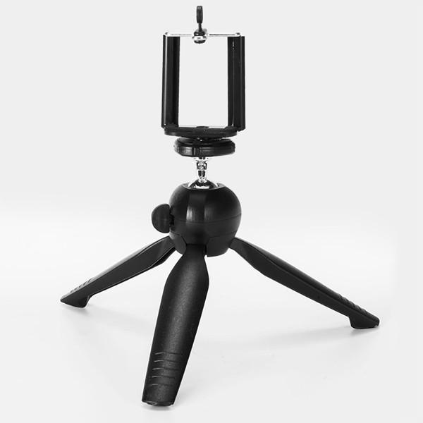 Kẹp điện thoại, giá đỡ nhỏ gọn 3 chân, tripod mini cho máy ảnh gọn gàng linh hoạt, gậy livestream để bàn KLH 228