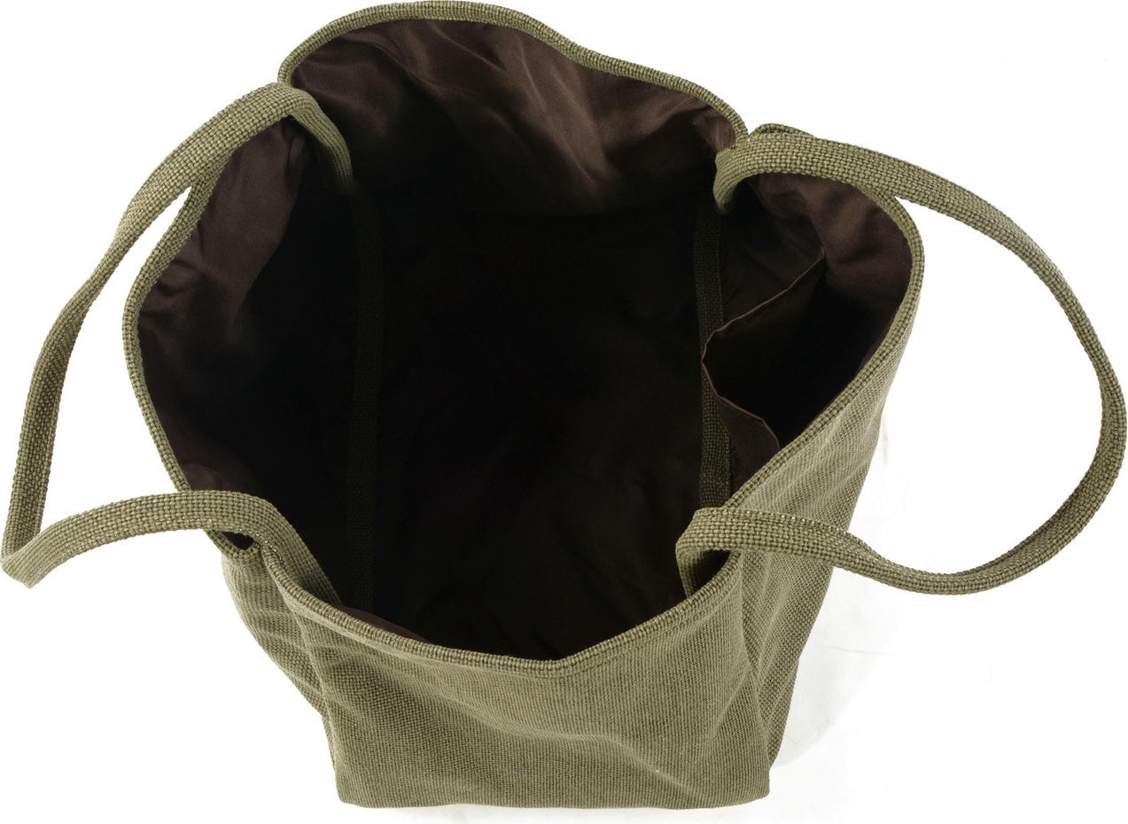 Túi Đeo Vai Unisex Bằng Cotton & Lanh Đơn Giản Thời Trang