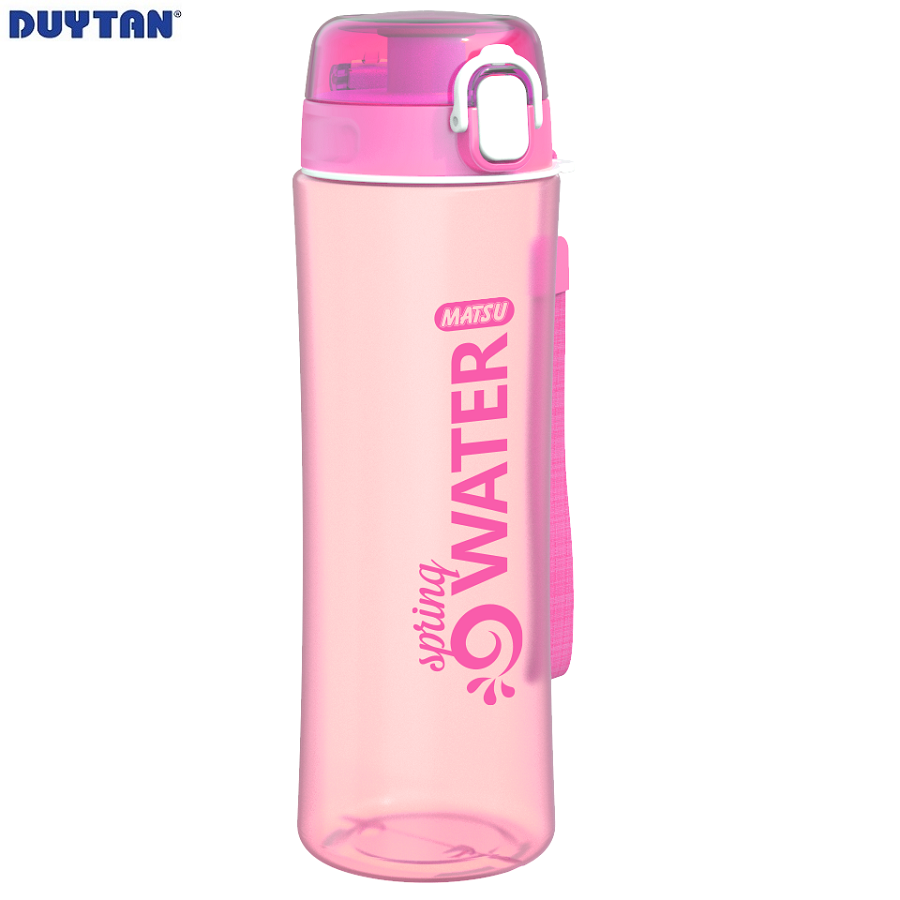 Bình nước nhựa Duy Tân Matsu Spring 700ml - 17342 - Giao màu ngẫu nhiên - Hàng chính hãng