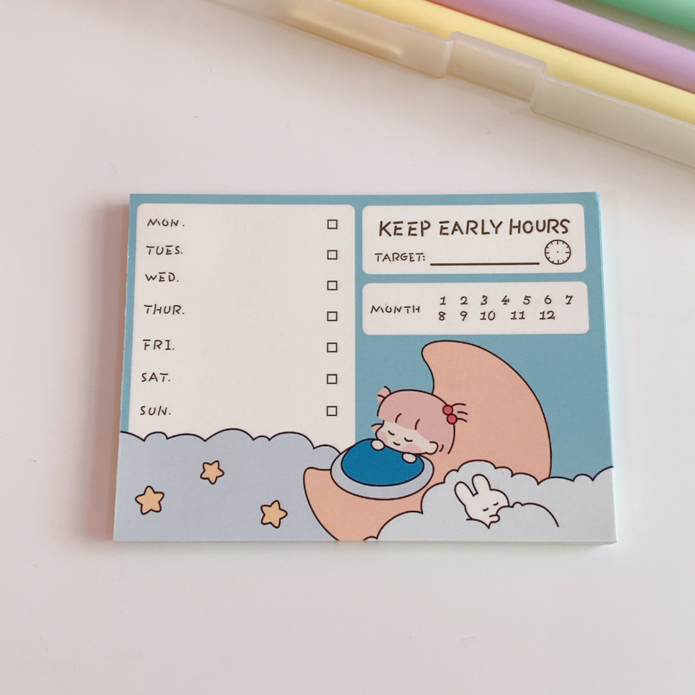 Giấy Ghi Chú Phong Cách Cô Gái Nhật Bản, Giấy Note Cute