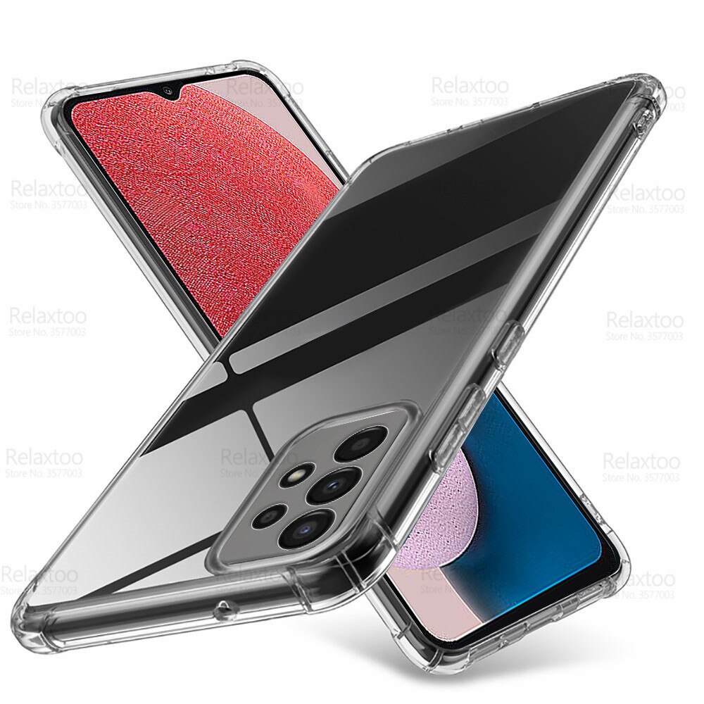 Ốp lưng dẻo trong chống sốc dành cho Samsung Galaxy A13 - Hàng nhập khẩu