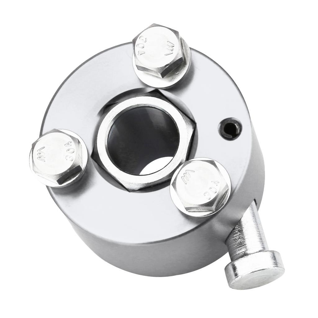 Car Steering Wheel Quick Release Disconnect Hub Adapter Kit YC101451 Silver