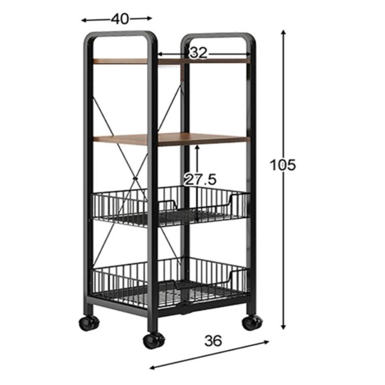 Kệ bếp lưu trữ vật dụng đa năng KENA kn150-1 lắp ghép thông minh tiện lợi